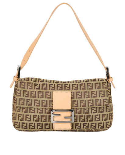 FF Zucca Baguette Shoulder Bag, front view